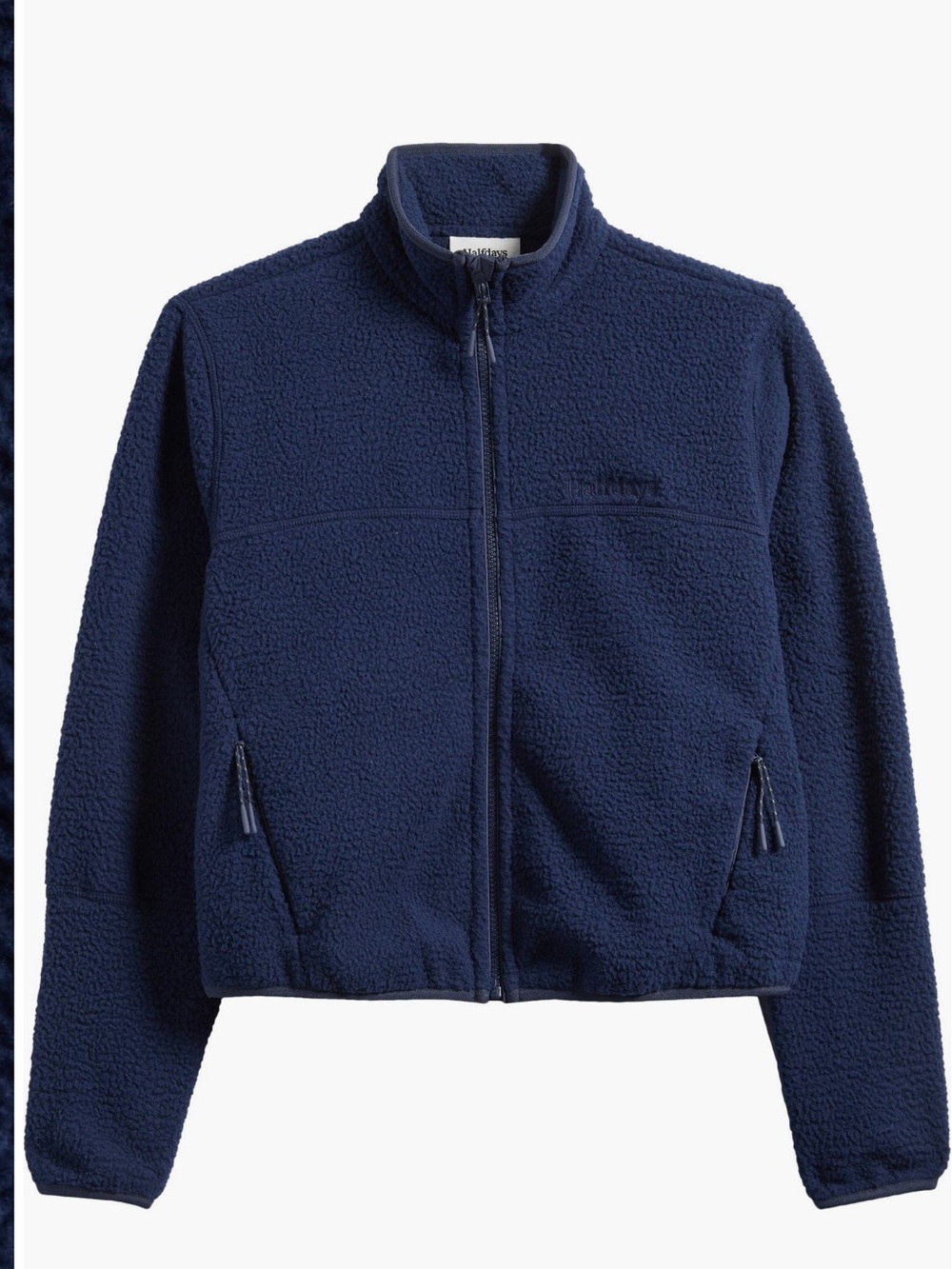 Halfdays Chapelle Water Repellent Fleece Jacket - NEW WITH TAGS